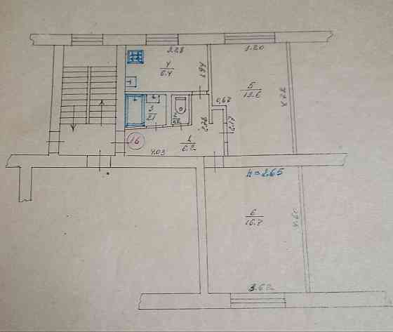 Продам 2-кімнатну квартиру Вознесенськ