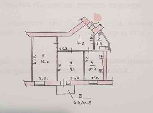 Продаю 2к/кв уд.Террасная 2/3 стал 58/32/11 28500$ Миколаїв
