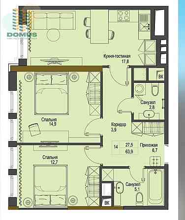 Срочно 2 комн‼️ Французский Бульвар‼️ Музкомедия ЖК Первый Французский Одеса