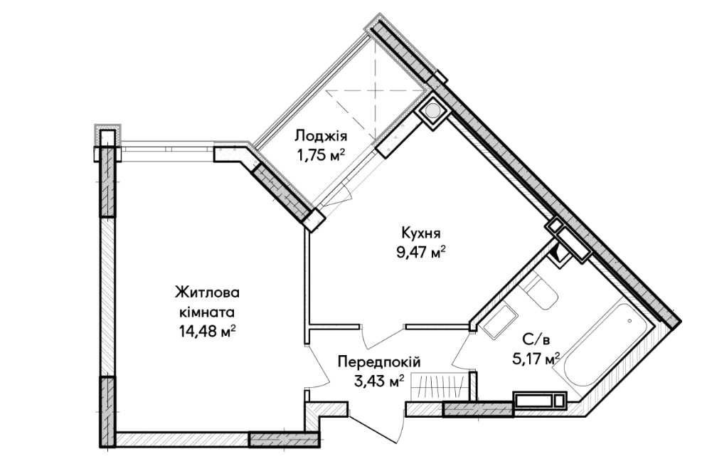 Пасивний дохід 400–500$ щомісяця! Інвестиційна однокімнатна в Ірпені Ірпінь - зображення 5