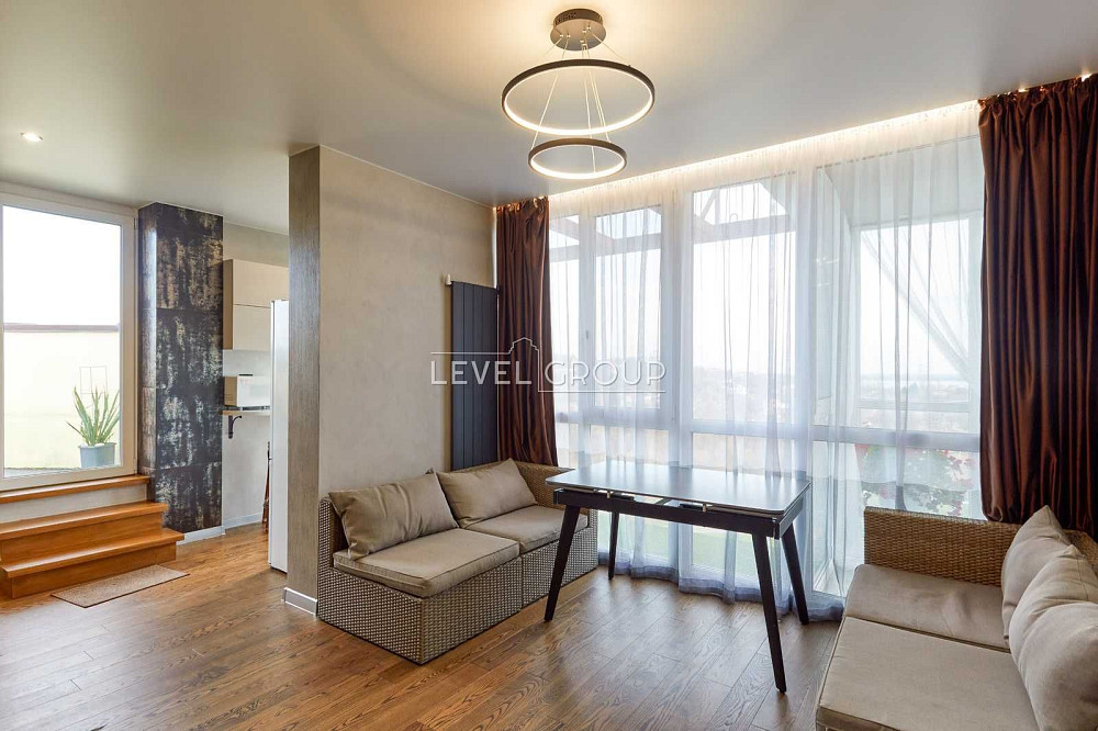 4-кімнатна дворівнева квартира з двома терасами. Дизайнерський ремонт Вышгород - изображение 1