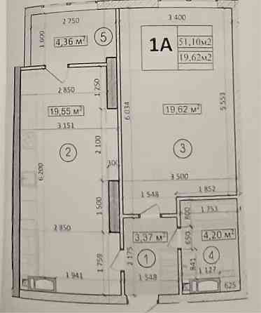 ВИДОВА! Продається 1-к квартира 51м2 ЖК Podil Plaza Residence Київ