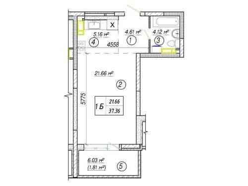 Дарниця! Єоселя 3%/7% 1к 37м2! ЖКВудсторія Метро Червоний хутір -10хв! Киев
