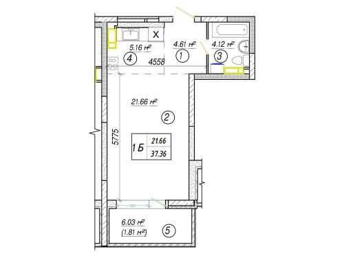 Дарниця! Єоселя 3%/7% 1к 37м2! ЖКВудсторія Метро Червоний хутір -10хв! Киев - изображение 4