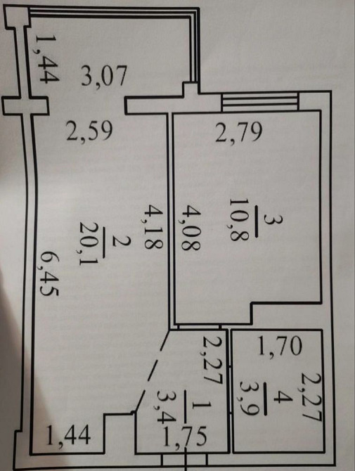 1кк Акварель 8 Найнижча ціна Лиманка - зображення 1