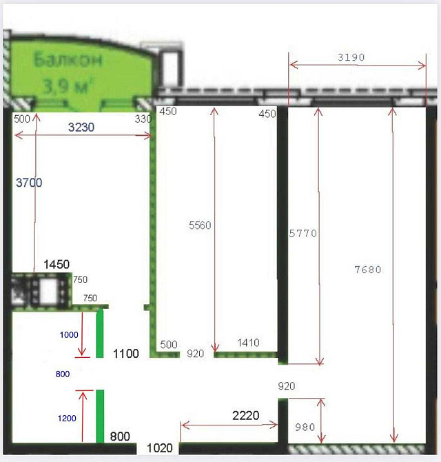 ПРОДАЖА 2-комнатная квартира в ЖК Четыре Сезона, 71м2 Одеса - зображення 8