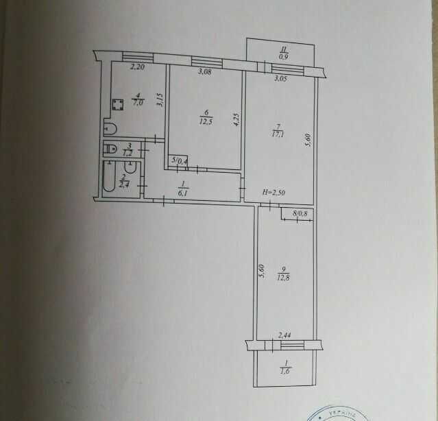 Продам 3-х комн. с АО/Газ, с мебелью и техникой Каменское (Запорожская обл.) - изображение 6