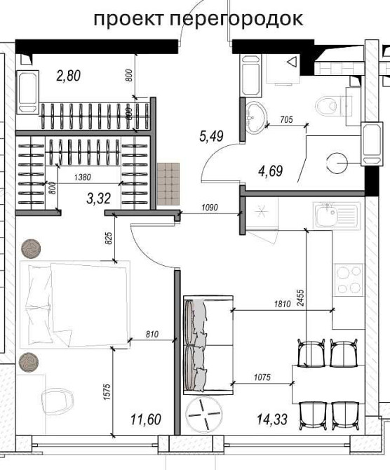 Манхеттен ЖК 44м панорамные окна восток, двор, боковой вид море Одеса - зображення 1