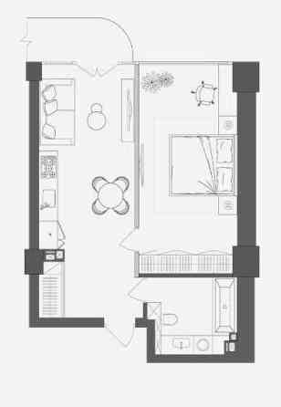 Квартира в центрі міста ЖК Neboshill Дніпро