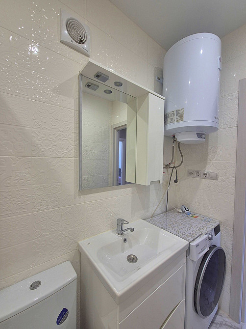 1 кімнатна в новобудові. Новий ремонт,  меблі і техніка. Автономне опа Белая Церковь - изображение 6