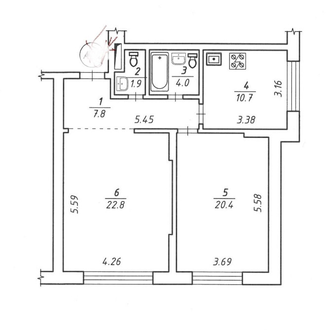 2-к ЖК Галактіка метро Лівобережна Сверстюка 6А метро Лівобережна-7 хв Киев - изображение 5