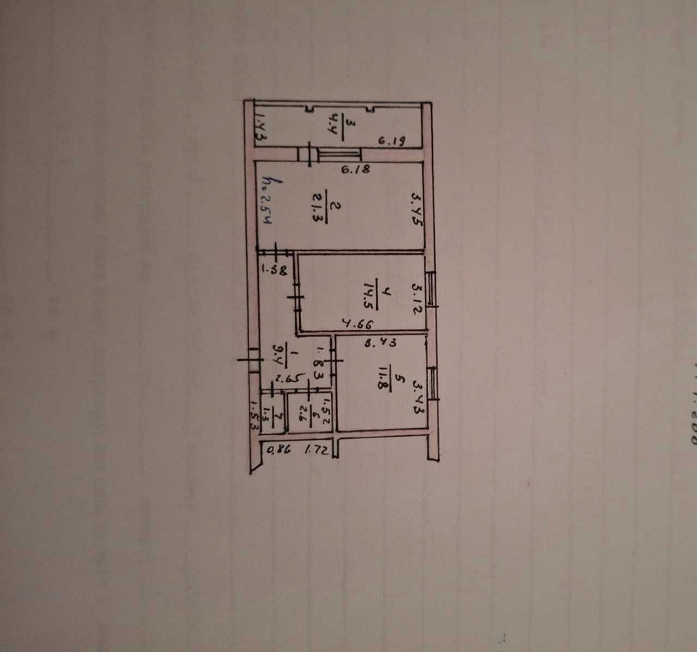долгосрочная аренда -2х комнатной квартиры Газ /Агв-новый кирпичый дом Одеса - зображення 3