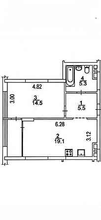 Продаж 1  квартири 48 кв.м ЖК Варшавський 3 вул. Олеся,17 Киев