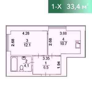 ПРОДАМ 1 кімнатну КВАРТИРУ у новому жк GL Club від забудовника єОселя Ірпінь