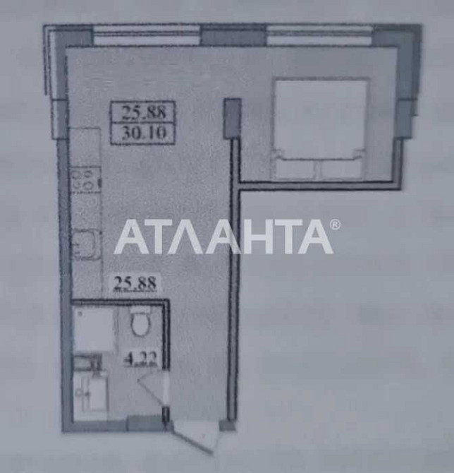 В продаже квартира-студия в ЖК «Platinum Residence» на 10 ст.Б.Фонтана Одеса - зображення 3