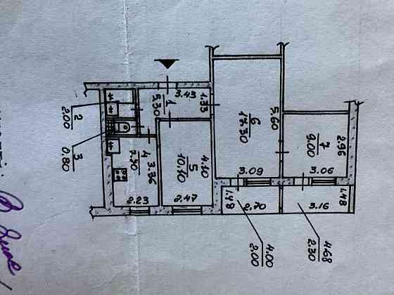 Продаю 3-ку Проспект Героев Украины 89 под ремонт Николаев