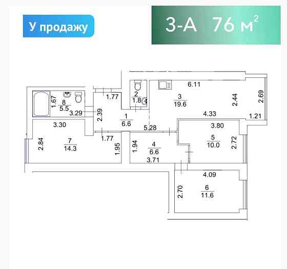 ПРОДАМ НОВУ КВАРТИРА під єОселю від забудовника у жк GL Club Ірпінь