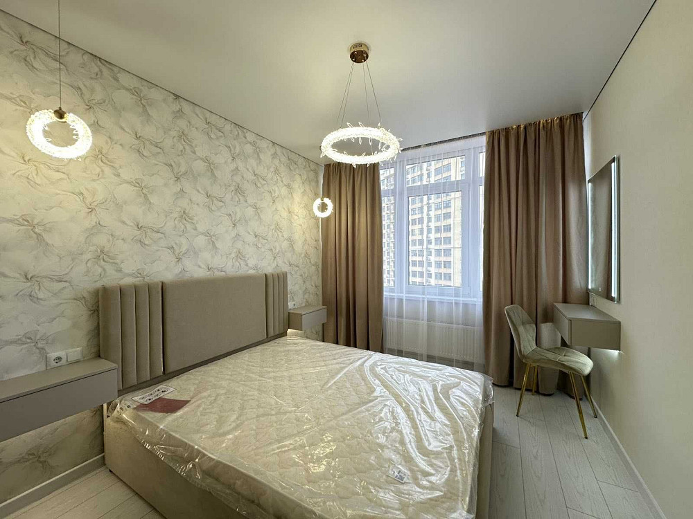 Евродвушка с ремонтом, мебелью и техникой в ЖК 53 жемчужина. Вид моря Лиманка - изображение 7