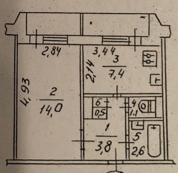 1 к. квартиры Троещина, м. Лесная, Черниговская, Петровка за 5тыс грн. Киев - изображение 2