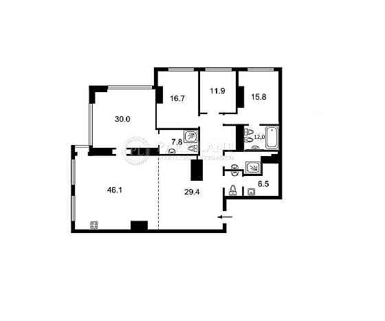 Продаж 4кім 192м 10пов без% Предславинська 20-А ЖК Метрополь Киев