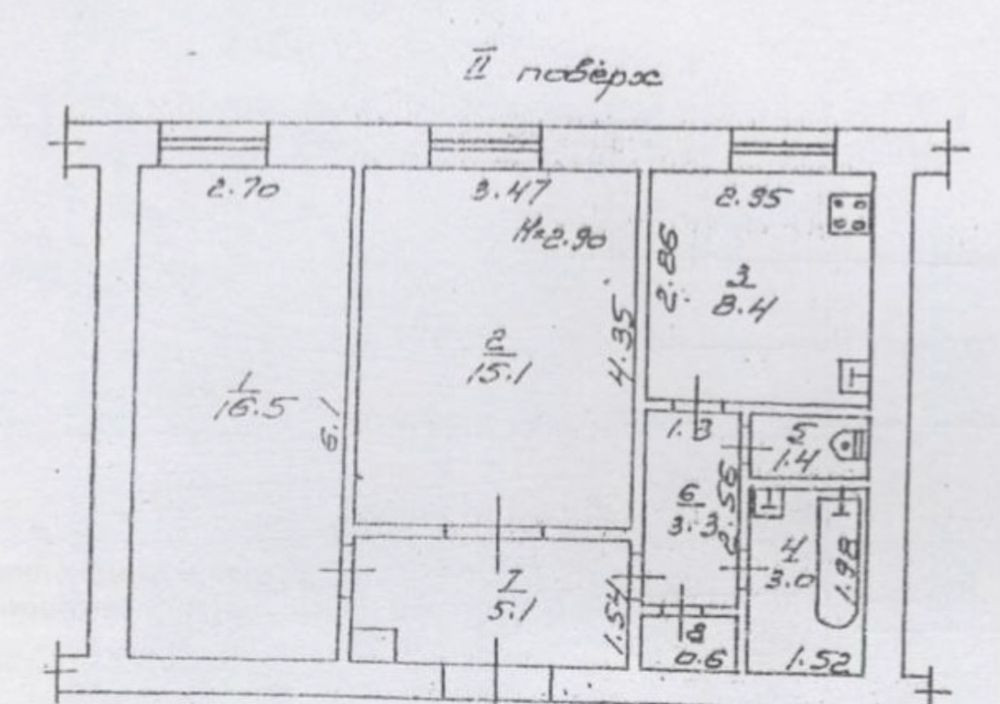Сталінка в центрі на вул. Базарній. Центр, Привоз, море-все поруч Одеса - зображення 2