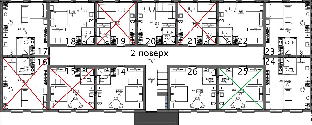 Смарт квартири в  ЖК "Волошковий Двір" !Зданий будинок! Bilohorodka (Kyivska obl.) - photo 8