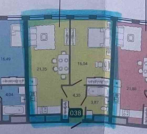 Продам однокімнатну квартиру ЖК Грінвіль Lviv