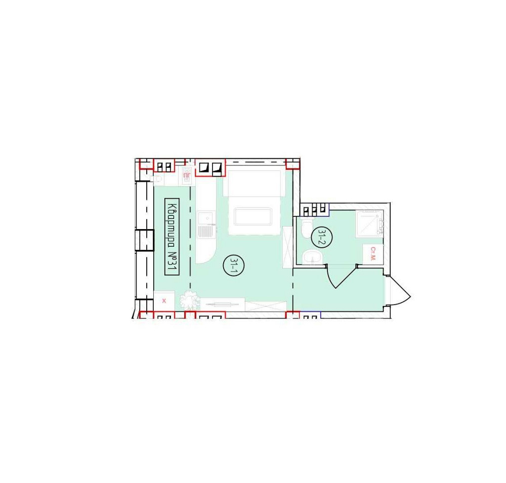 Смарт-квартири від забудовника біля метро Академмістечко Киев - изображение 2