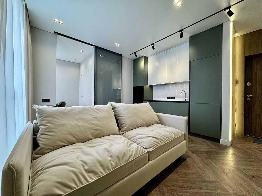 Без комісії! Дизайнерська 1-кім 41м2 з кабінетом в ЖК Республіка Киев - изображение 1