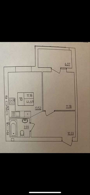 √ Продаж 1 кімнатної квартири -найбільша квартира в  продажі Rivne - photo 5