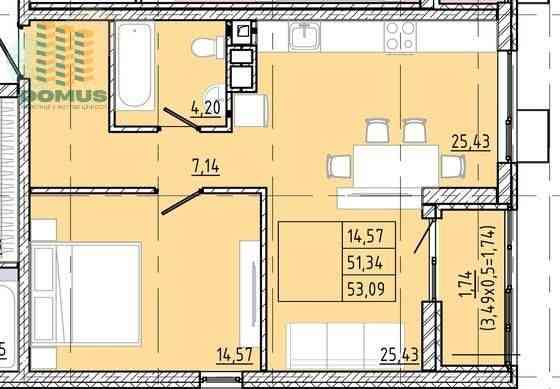 Срочно! Продам 2 комн 55м2 в ЖК Модерн! 6 станция Фонтана Одеса