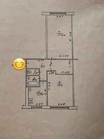 Продам 2х кiм. кв. вул. Алмазна! Poltava