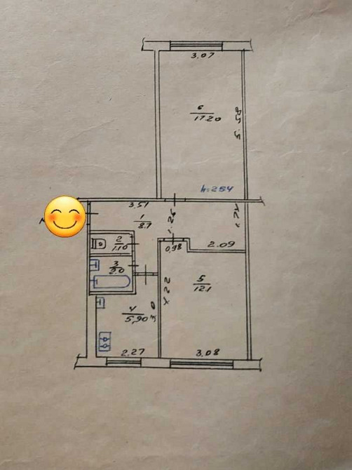 Продам 2х кiм. кв. вул. Алмазна! Poltava - photo 6