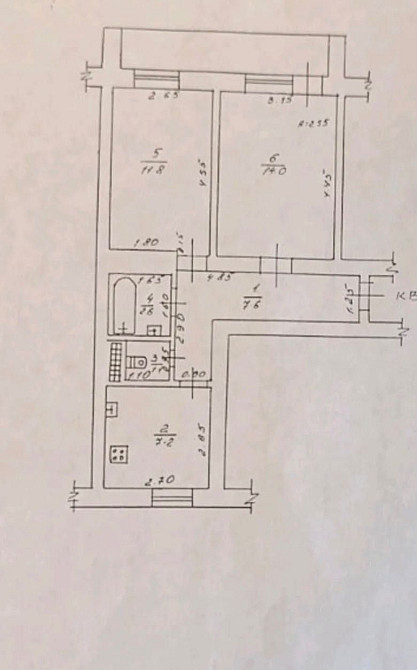 Продається стандартна 2 кімнатна квартира Одеса - зображення 5