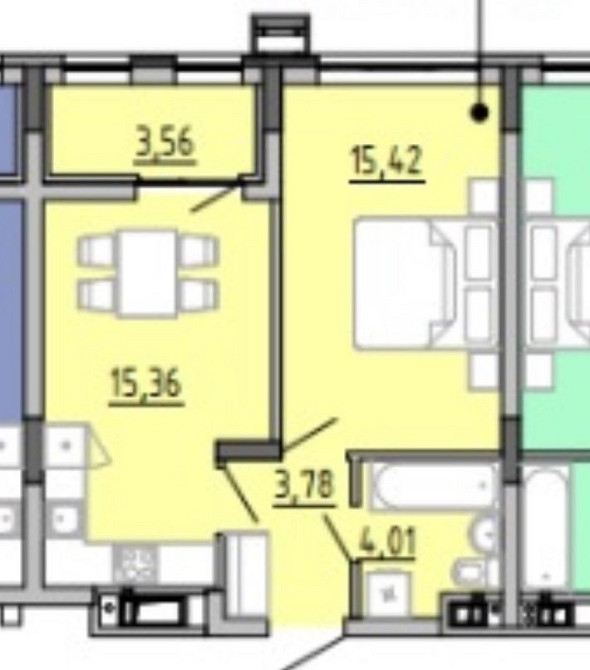 Продаж 1-кімнатної квартири в ЖК «Вежа»/42.13 м2 /вул.Б.Хмельницького Lviv - photo 7