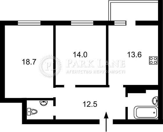 Продаж 2-к ЖК Паркові Озера вул Воскресенська 14Б Київ