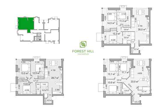 Продаж квартири 82м2 в жк.Forest Hill- у парку! Днепр
