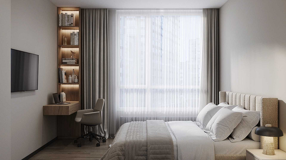 2-кім. кв-ра (без меблів, техніки) 67м2, 7 пов. Варшавський 3. Власник Киев - изображение 5