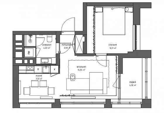 Продаж квартири 4,2м стеля ЖК Unit Home Поділ Лукʼянівка Ґ. Джонса 12А Kyiv