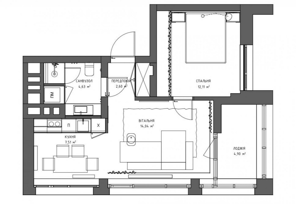Продаж квартири 4,2м стеля ЖК Unit Home Поділ Лукʼянівка Ґ. Джонса 12А Kyiv - photo 3