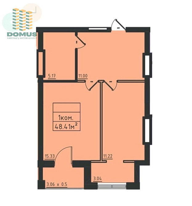 Срочно 1 комн 49м2 ЖК Авиньон, Дача Ковалевского! Сдан! У моря Odesa - photo 2