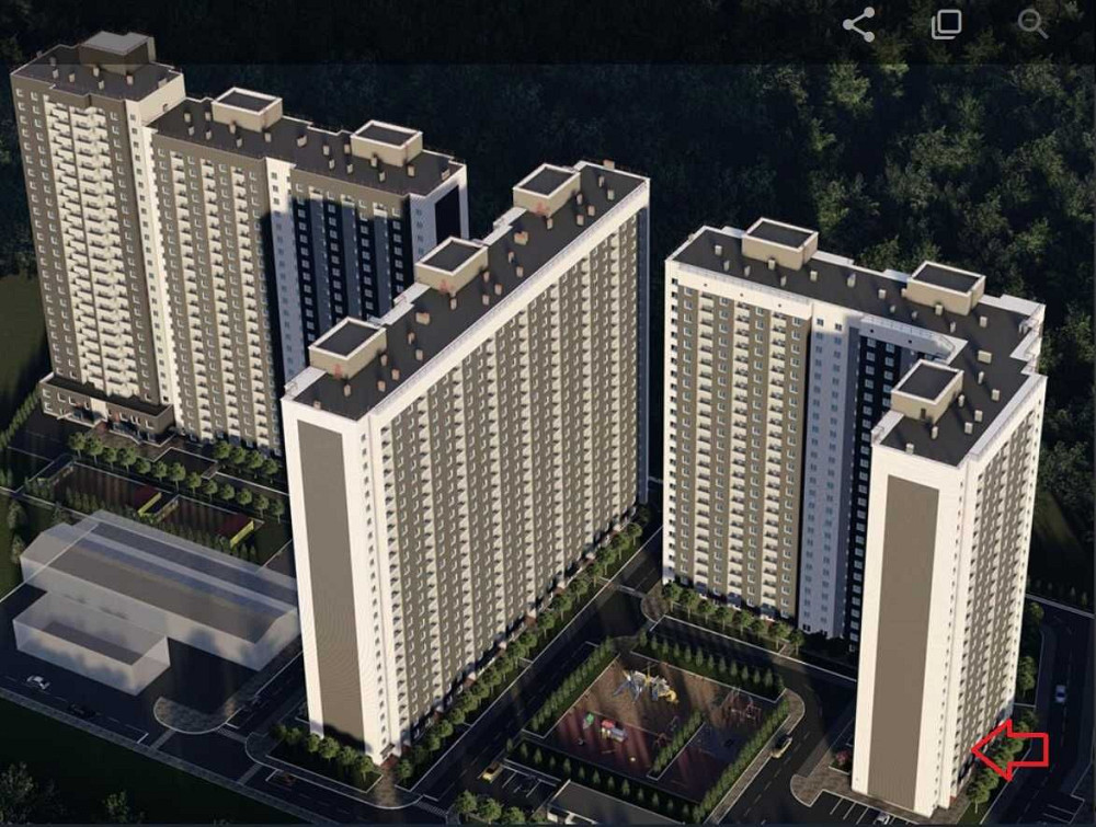 Євро-2- ка в ЖК Деснянський. Площа 48, 5 кв м. Електротехнічна, 43 Киев - изображение 7