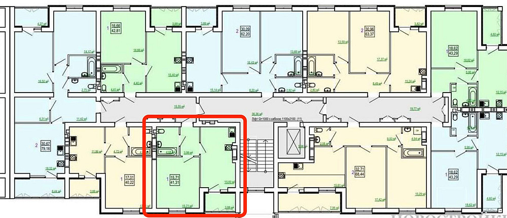 Продам 1 комнатную квартиру ЖК Сказка, Холодная гора 42м2 VW Харьков - изображение 1