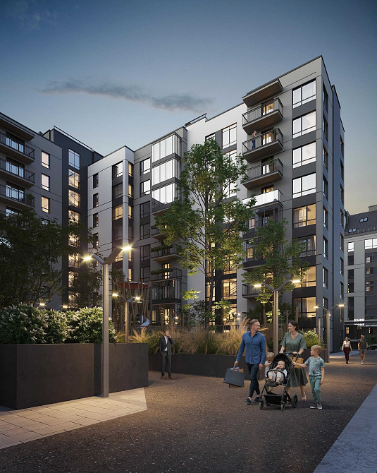 Квартира від ЖК "Park Residence" 2 черга Однокімнатна 36 м2 Софіївська Борщагівка - зображення 1