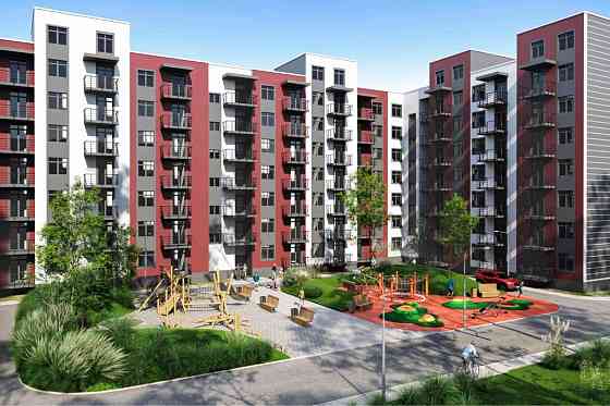 Готова 1-к квартира 34,8 м2. ЖК Амстердам Клубний, Білогородка Белогородка (Киевская обл.)