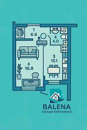Продаж 1 квартири Кадетський Гай ЖК Медовий Солом'янський без % Киев