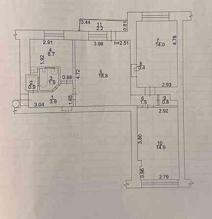 АК 3 Кімнатна квартира Лівобережна Русановка вторичка Ентузіастів 7 Киев