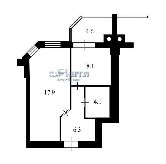 1-кім 42.8 м ЖК Софія вул Миру 36 Софіївська Борщагівка поруч Вишневе Софиевская Борщаговка