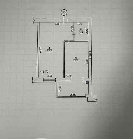 Продам одно кімнатну квартиру ЖК Щастливий у Дніпрі Днепр