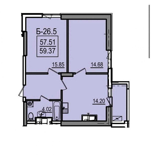 Лучшая ЦЕНА 2к кваритра 60м2 ЖК Посейдон Гефест  Море Одесса - изображение 1